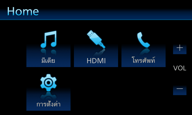 Top menu